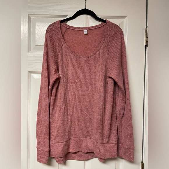 Old Navy Lightweight Sweater Mauve Pink Size M - Picture 2 of 4